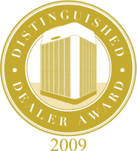 Trane Distinguished Dealer Award 2009