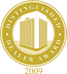 Trane Distinguished Dealer Award 2009